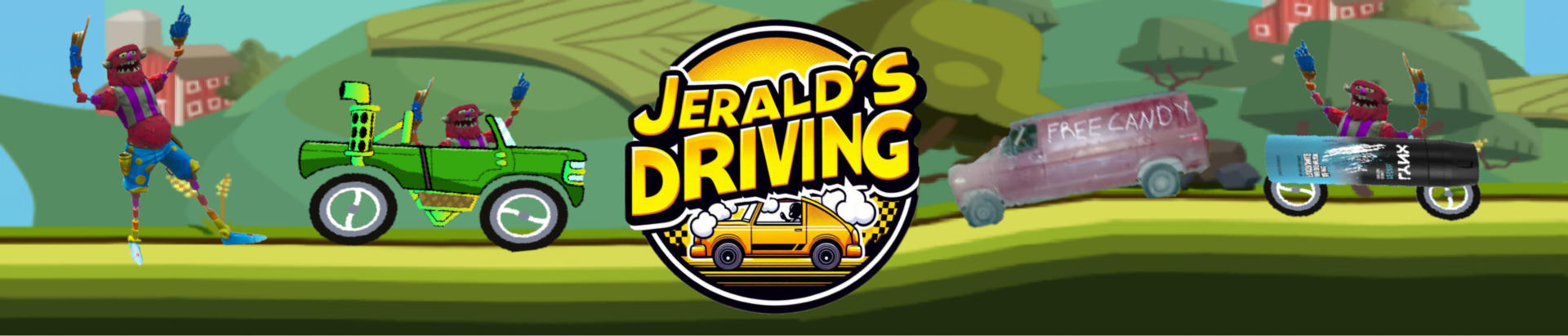 Jerald's Driving - Itch.io DEMO