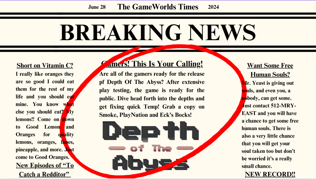 Cover image for 24_Depth of the Abyss