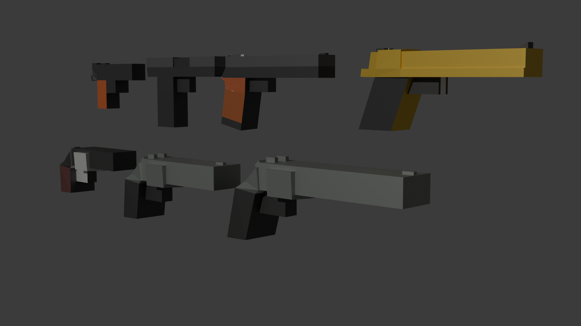 Free Low Poly weaponAsset Pack