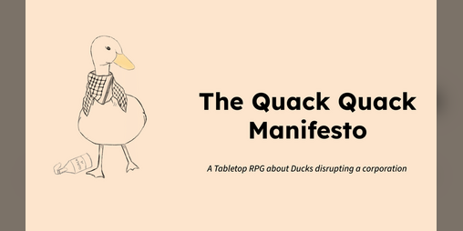 Cover image for The Quack Quack Manifesto