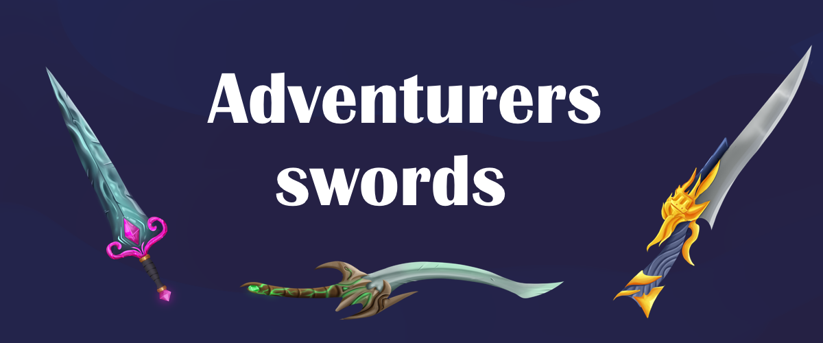 Adventurers swords
