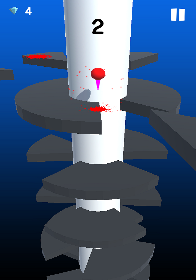 Helix Jump Ball-Spiral Tower by kabakwuch