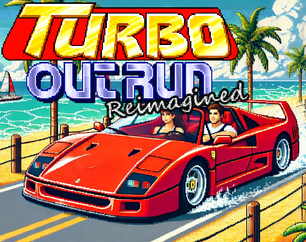 New Car, Track Flow Improvements And Menu - Turbo OutRun Reimagined V0 ...