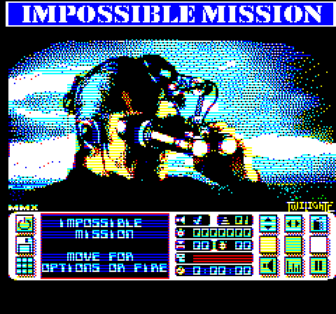Cover image for Impossible Mission (Oric)