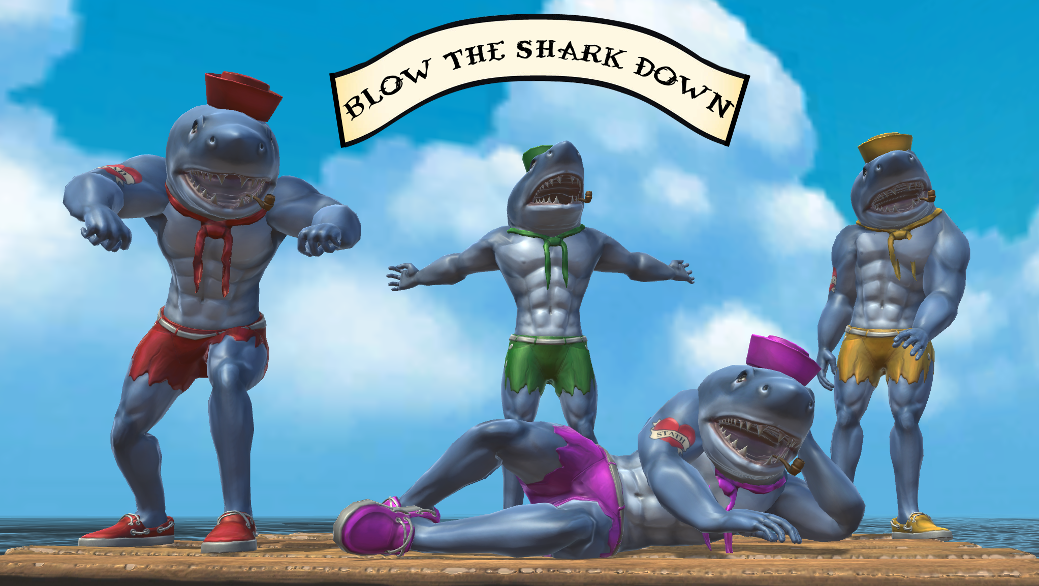 Blow The Shark Down