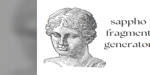 Cover image for sappho fragment generator
