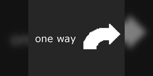 Cover image for one way
