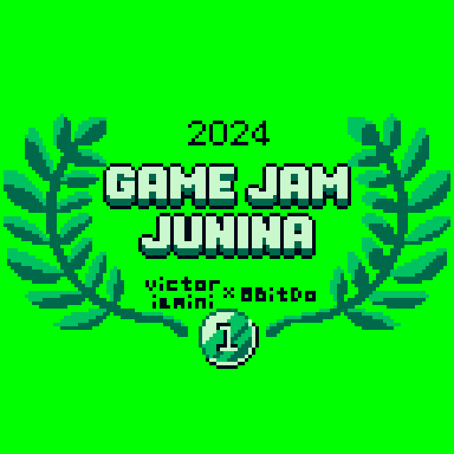 Ganhador do 1° Lugar da Game Jam Junna do Victor Iemini e 8BitDo