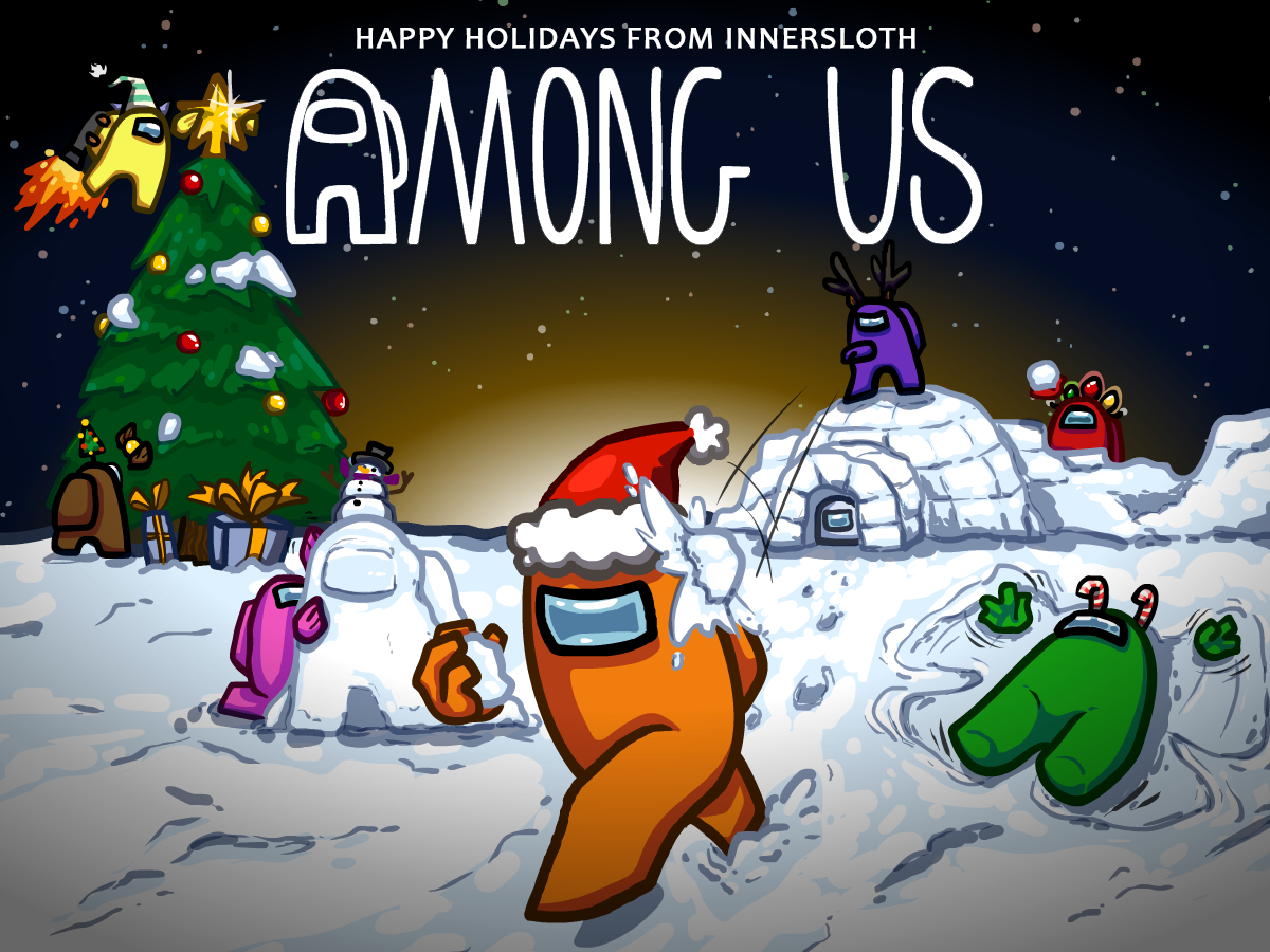 Happy Holidays From Among  Us  Among  Us  by Innersloth