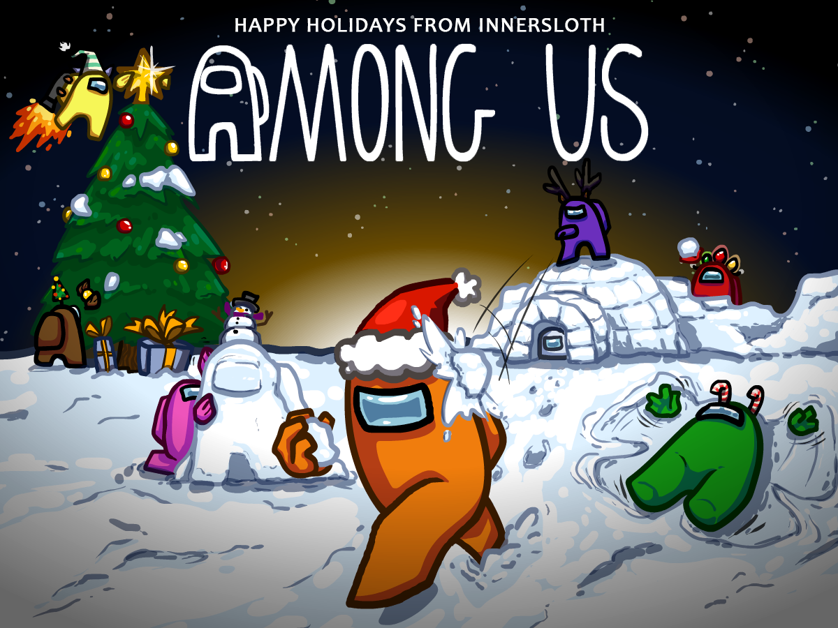 Happy Holidays From Among Us Among Us By Innersloth