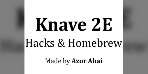 Cover image for Knave 2E: Hacks & Homebrew