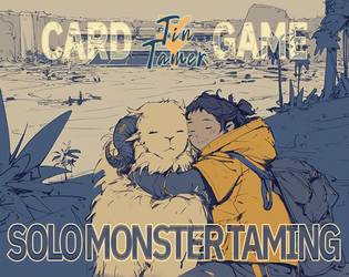 Tin Tamer PnP: Print and Play   - Solo monster taming card game! Build your team of 5 in unique collectible altoid mint tins. Inspired by pokemon. 