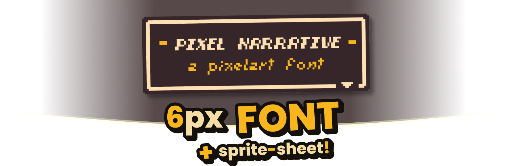 "Pixel Narrative" - PixelArt Font