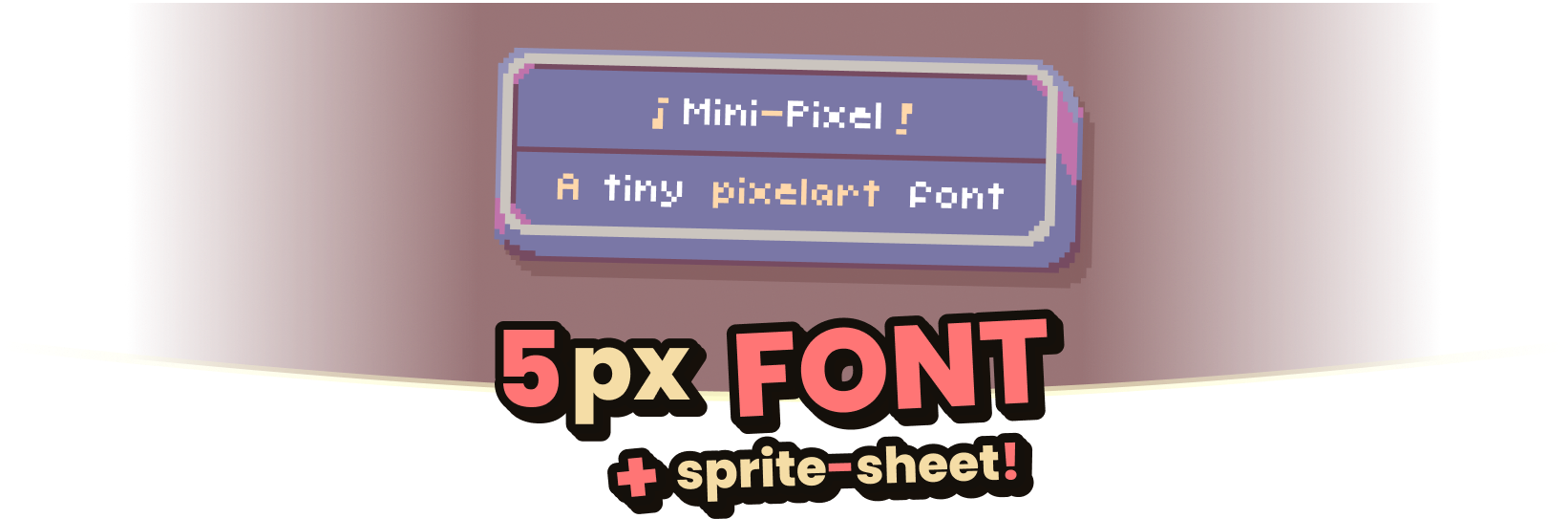 "Mini-Pixel" - PixelArt Font