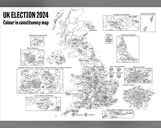 Tory Wipeout election colouring map by Christhebarker  