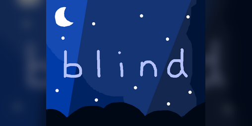Cover image for b l i n d
