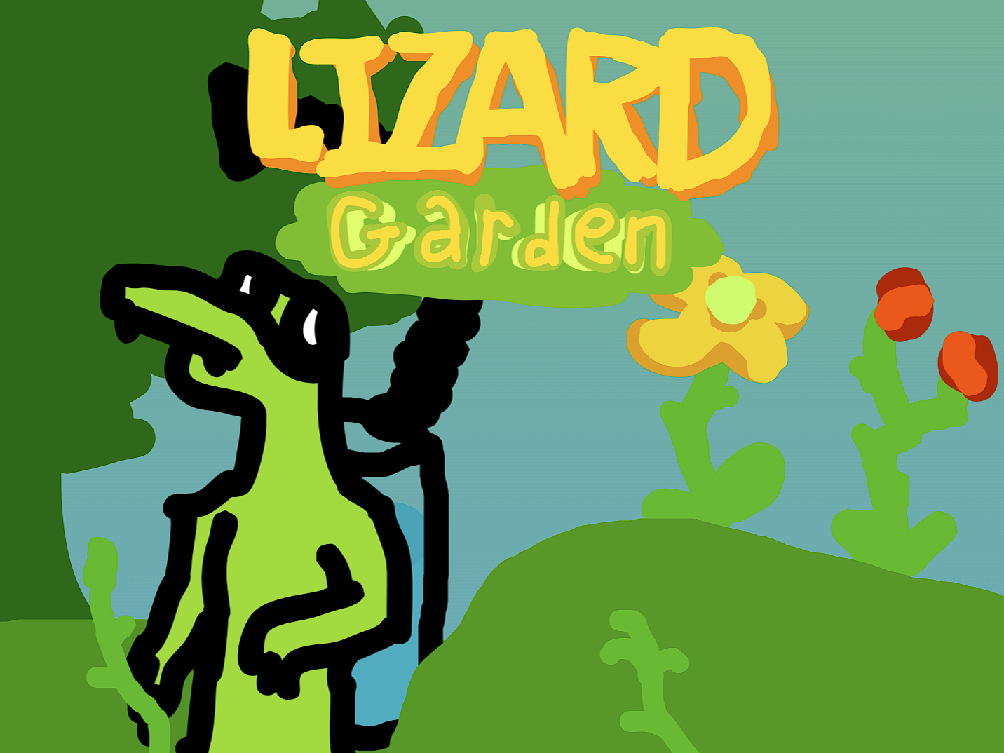 Cover image for Lizard Garden
