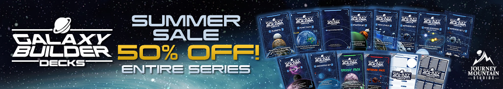 Galaxy Builder Decks Summer sale