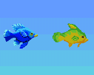 Coral Fish Sprites by Caramalgames