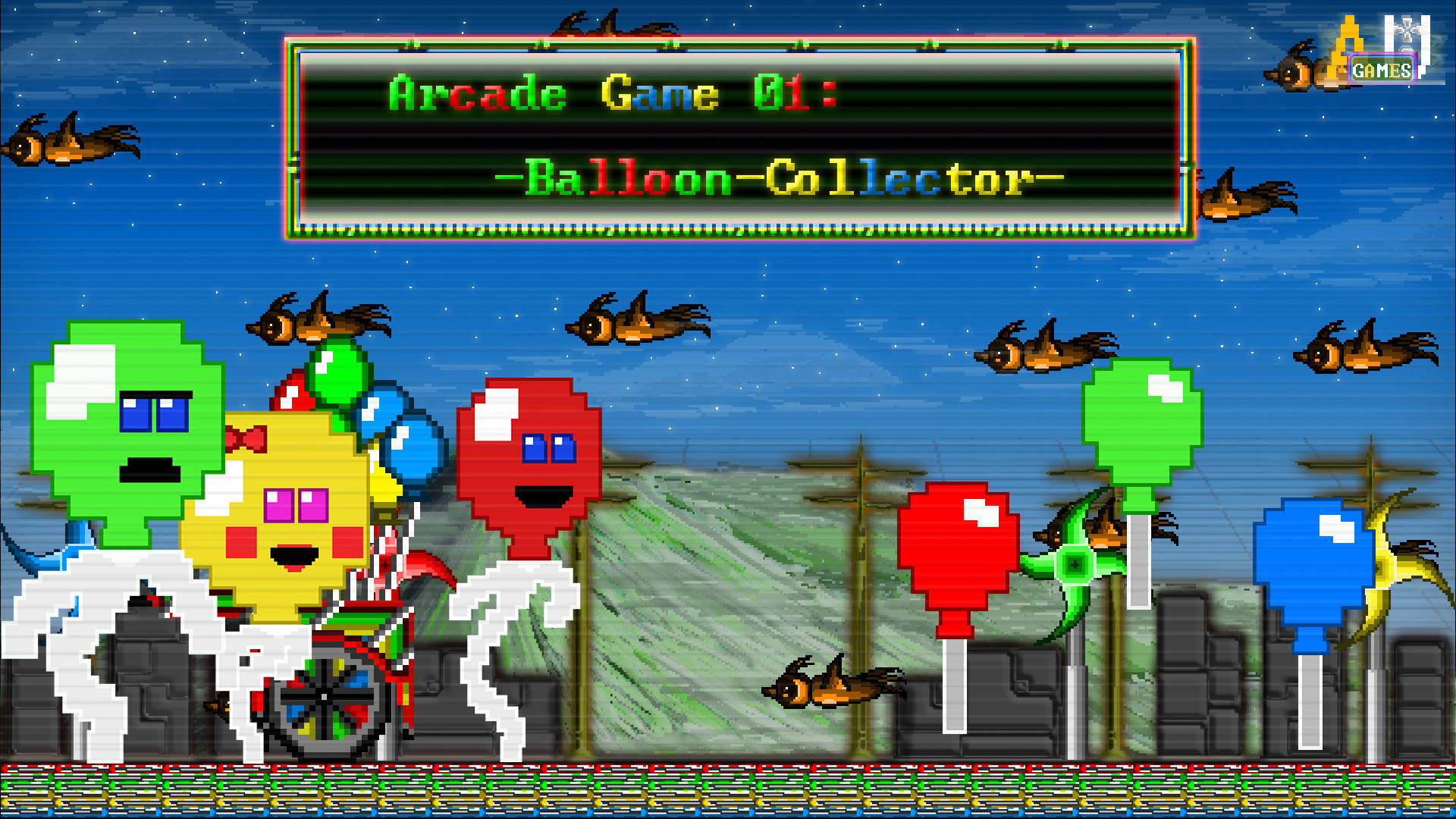 Arcade Game 01: Balloon Collector