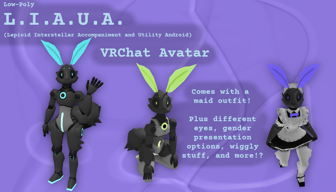 L.I.A.U.A. VRChat Avatar