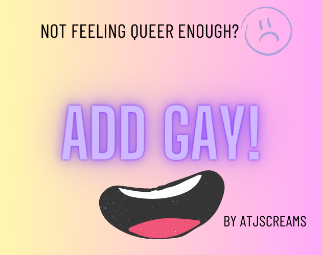 Cover image for add gay?