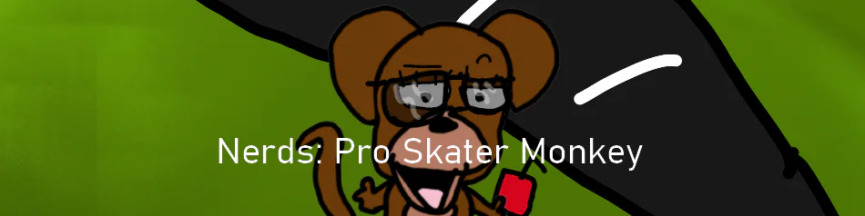 Nerds: Pro Skater Monkey