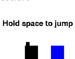 Jumping Pillars Game with AI Player