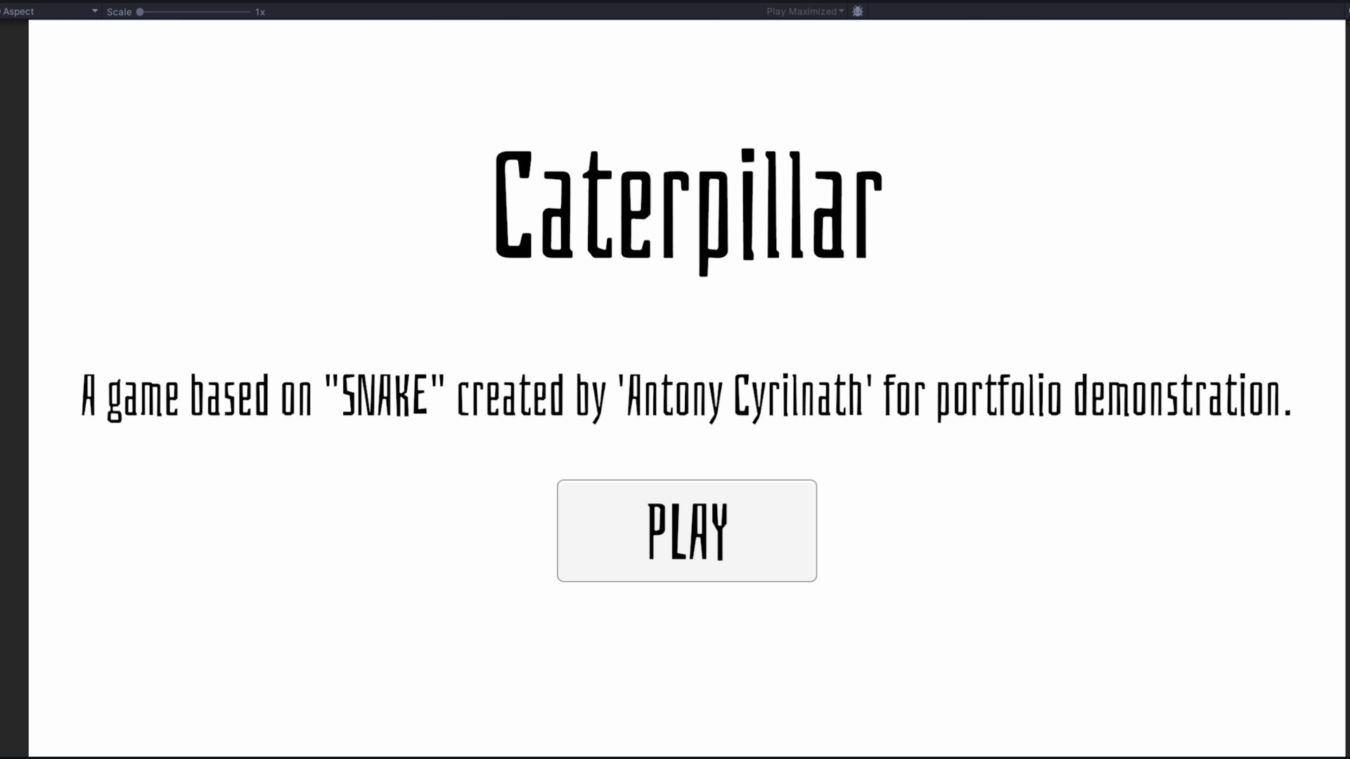 Caterpillar by AntonyCyril