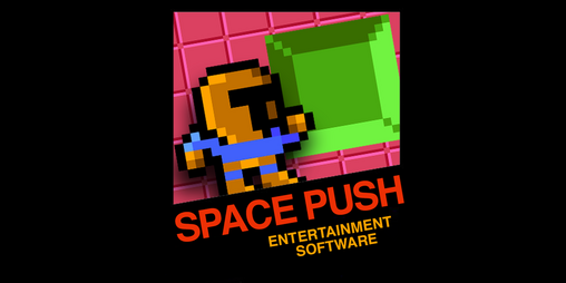 Cover image for SPACE PUSH: a puzzle game about blocks and aliens