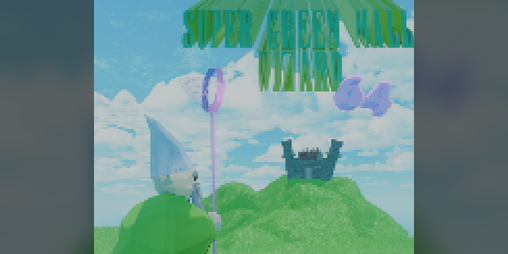 Cover image for Super Green Mall Wizard 64