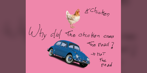 Cover image for Why did the chicken cross the road