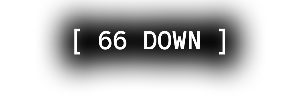 [ 66 DOWN ]