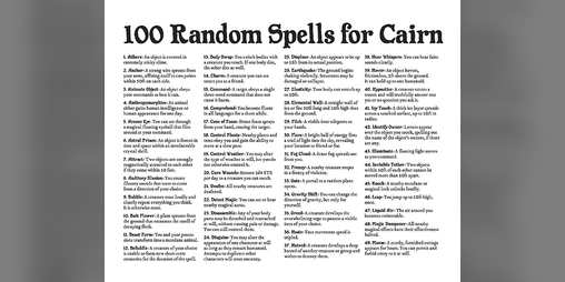 Cover image for Cairn Spells