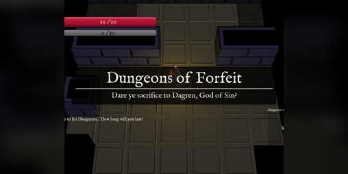 Cover image for Dungeons of Forfeit