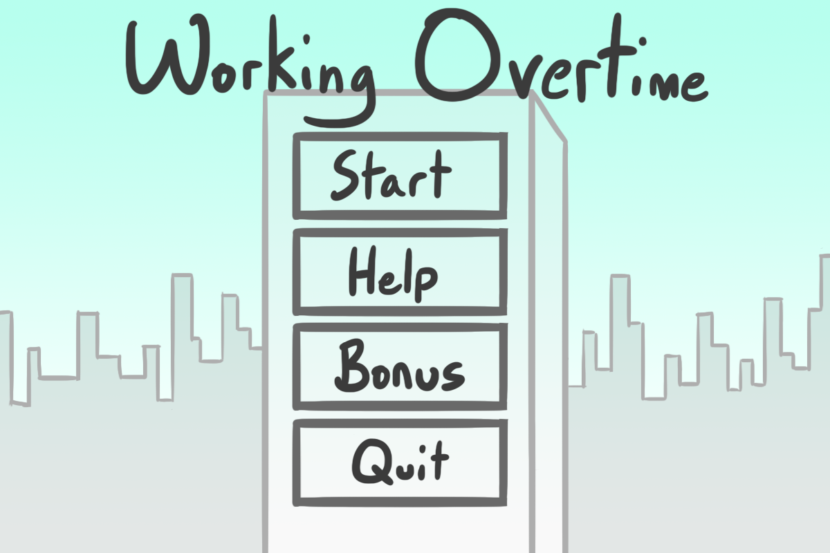 Working Overtime by KingHeron