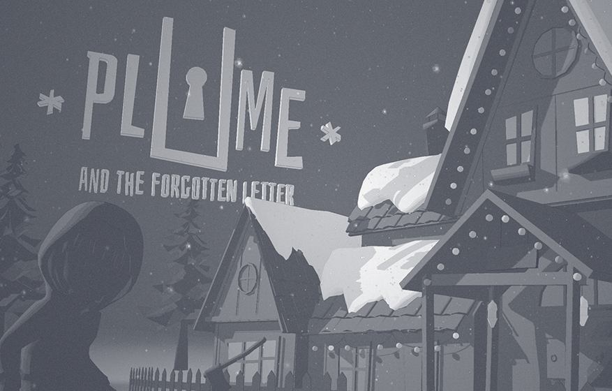 Cover image for Plume and the forgotter letter