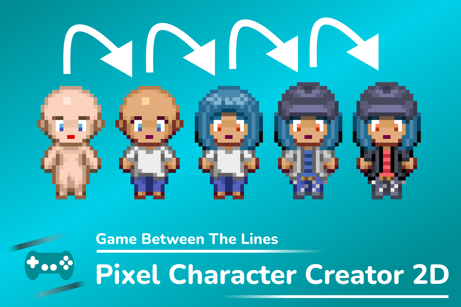 Pixel Character Creator 2D for Unity