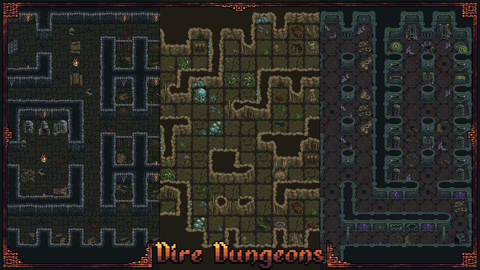 Dire Dungeon Environments