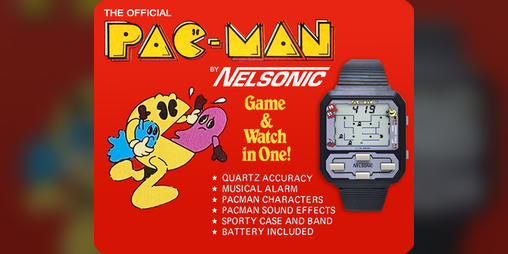Cover image for Pac-Man Game Watch