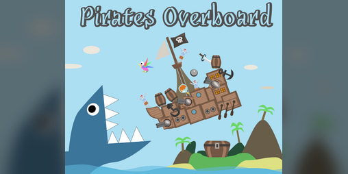Cover image for Pirates Overboard