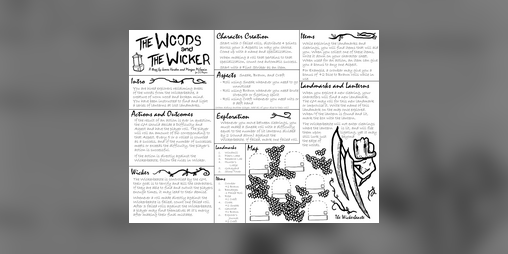 Cover image for The Woods and the Wicker