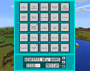 Minecraft Bingo+ V3