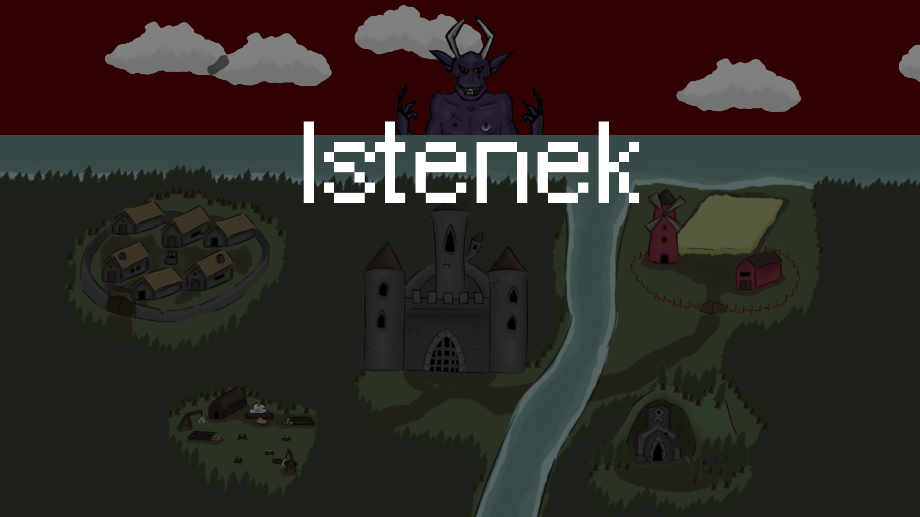 Cover image for Istenek