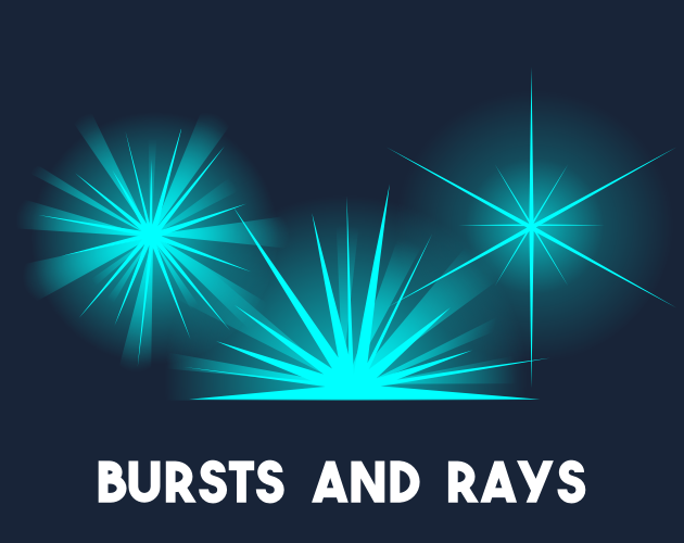 Bursts and rays by Robert Brooks - gamedeveloperstudio.com