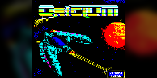 Cover image for Oricium ("Uridium" for the Oric)