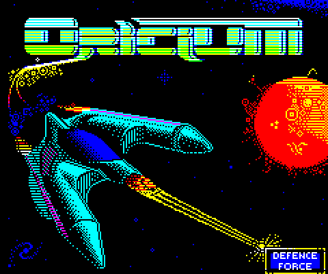 Cover image for Oricium ("Uridium" for the Oric)