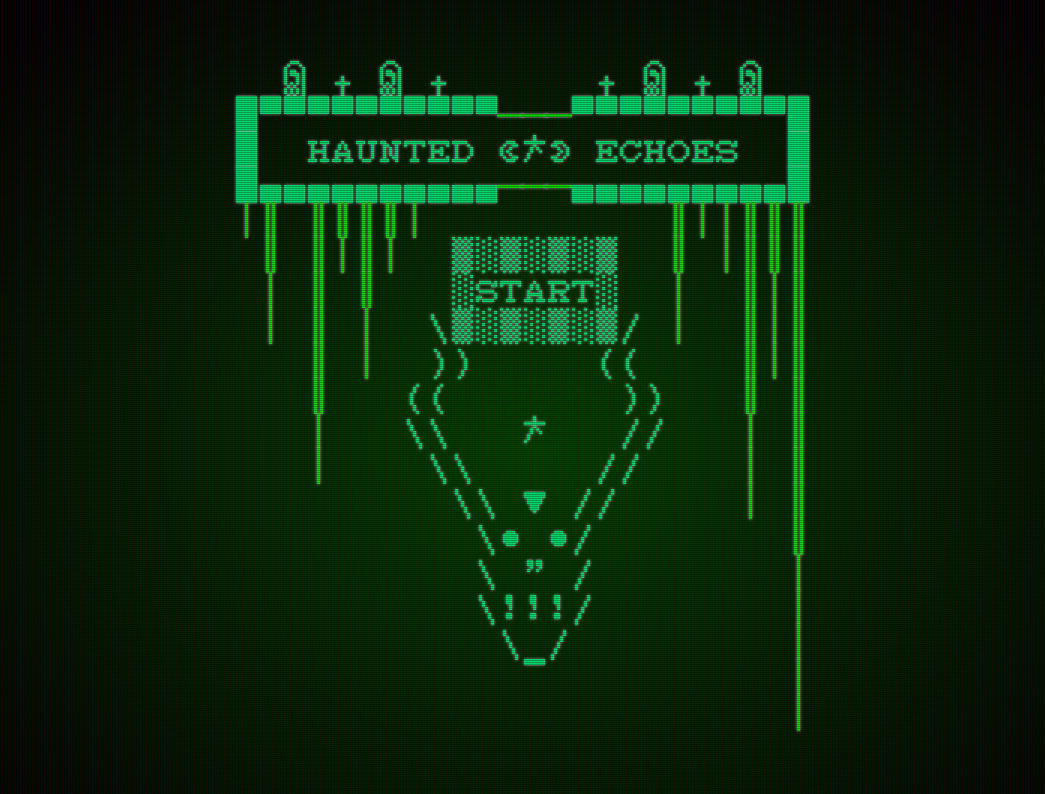 Haunted Echoes Title Screen