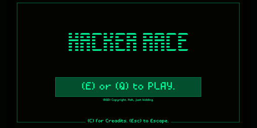 Cover image for Hacker Race