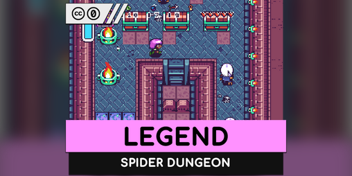 Cover image for Legend - Spider Dungeon